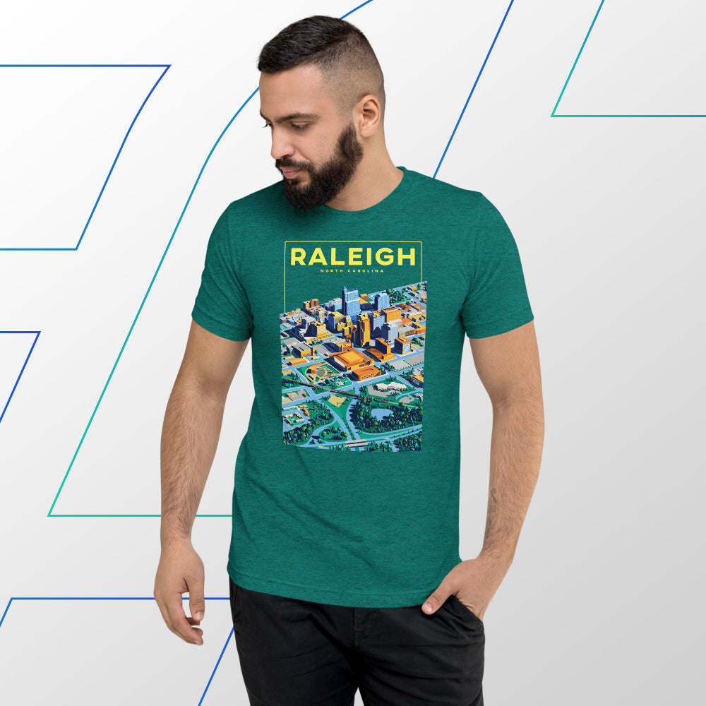 Triblend Raleigh T-Shirt | Unisex Fit